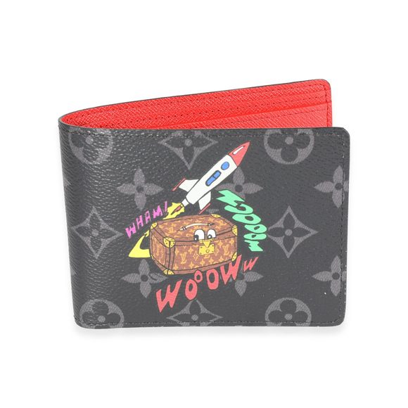 Louis Vuitton Monogram Eclipse Cosmic Trunk Multiple Wallet - Picture 1 of 5